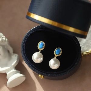 3/$40 NWT French Retro Imitation Pearl Earrings